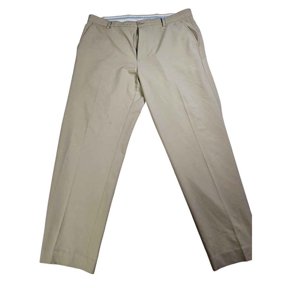 FootJoy Men's Golf Pants W38 L30 Beige Performance Stretch Casual Trousers